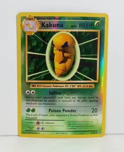 Kakuna Pokemon TCG XY Evolutions Card 6/108 2016 Reverse Holo - Image 1