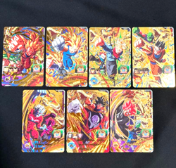 PREORDER Complete Set of 7 BM3 CP Japanese Dragon Ball Heroes Cards - Image 1