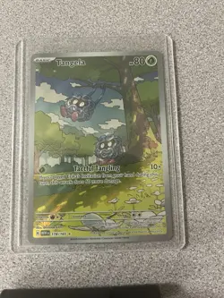Pokemon TCG Tangela Illustration Rare Scarlet & Violet 151 Holo Card 178/165 NM - Image 1