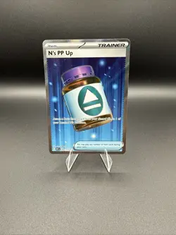 Pokemon TCG N's PP Up Trainer Full Art Foil Rare Card 262/217 ASC - Image 1