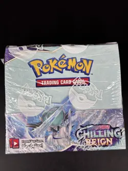 POKEMON TCG Sword & Shield Chilling Reign 36 Packs Booster Box - English - Image 1