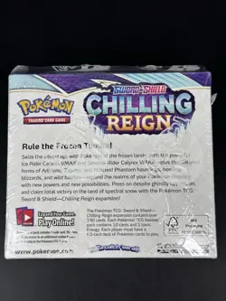 POKEMON TCG Sword & Shield Chilling Reign 36 Packs Booster Box - English - Image 3