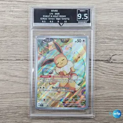 Eevee SVP EN 173 Black Star Promo Get Graded 9.5 Pokemon Trading Card - Image 1