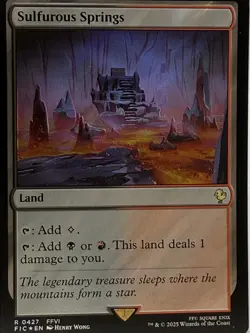 Sulfurous Springs Surge Foil R Commander: FINAL FANTASY 427 NM - Image 1