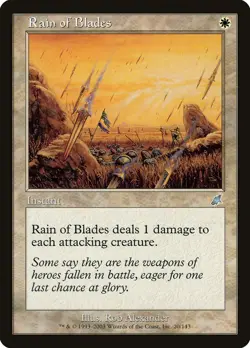 Rain of Blades Foil (020) Scourge SCG MTG Magic - Image 1