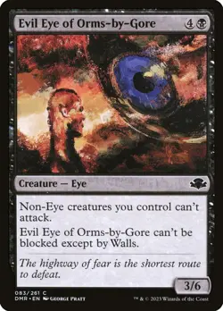 Evil Eye of Orms-by-Gore Foil (083) Dominaria Remastered DMR MTG Magic - Image 1
