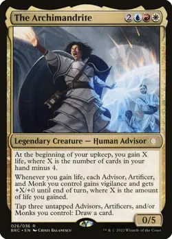 The Archimandrite Foil (026) The Brothers' War Commander BRC MTG Magic - Image 1