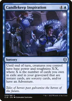 Candlekeep Inspiration (059) Battle for Baldur's Gate CLB MTG Magic - Image 1