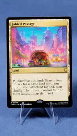 Fabled Passage Commander TMNT NM MTG Non-Foil 🔮 NM - Image 1