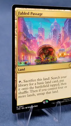 Fabled Passage Commander TMNT NM MTG Non-Foil 🔮 NM - Image 5