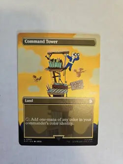 Magic the Gathering Command Tower (Borderless) Universes Beyond: Fallout Regular - Image 1