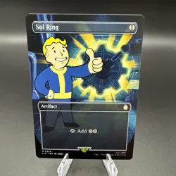 Sol Ring (0359) - Borderless English Universes Beyond: Fallout Mythic PIP - Image 1