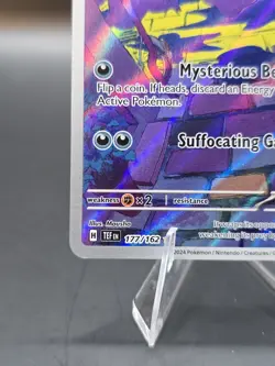 Pokemon Gastly 177/162 SV05: Temporal Forces Illustration Rare Full Art Holo - Image 2