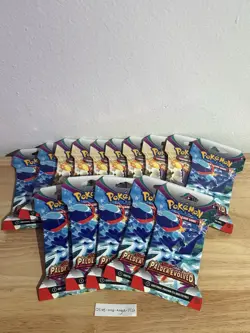 Paldea Evolved Sleeved Booster Packs lot Of x15 Pokemon Scarlet And Violet 🔥🔥 - Image 1