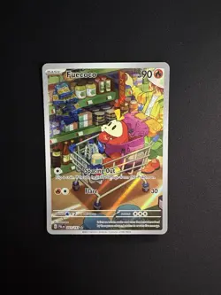 Pokemon Fuecoco 201/193 Sv02: Paldea Evolved Holo Illustration Rare - Image 1