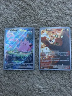 Pokemon IR Clefairy #094/088 & Dedenne #093/088- Perfect Order Bundle! Clean! - Image 1