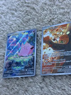 Pokemon IR Clefairy #094/088 & Dedenne #093/088- Perfect Order Bundle! Clean! - Image 2