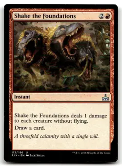 MTG Shake the Foundations U Rivals of Ixalan 113 LP - Image 1