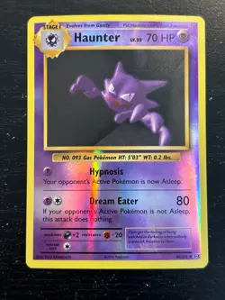 HAUNTER 48/108 XY EVOLUTIONS REVERSE HOLO POKEMON TCG - Image 1