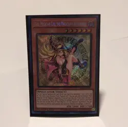 YuGiOh Dark Magician Girl Apprentice ALIN-EN004 Secret Rare 1st Ed Holo - Image 1