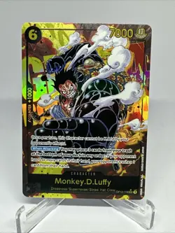 Monkey.D.Luffy OP10-118 Parallel Royal Blood One Piece CCG Secret Rare Foil - Image 1