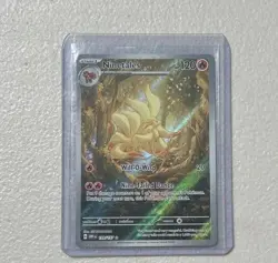 Pokemon Card Ninetails 199/197 Obsidian Flames Full Art Secret Rare NM - Image 1