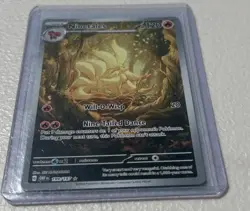 Pokemon Card Ninetails 199/197 Obsidian Flames Full Art Secret Rare NM - Image 3
