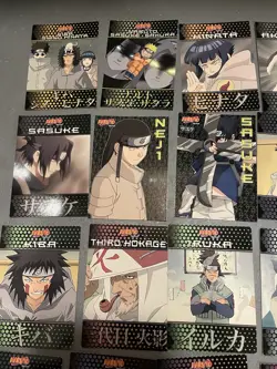 Naruto Card Ninja Ranks Lot 38 Cards Good Conditions - Image 2