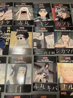 Naruto Card Ninja Ranks Lot 38 Cards Good Conditions - Image 3