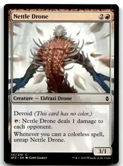 MTG Nettle Drone C Battle for Zendikar 131 LP - Image 1
