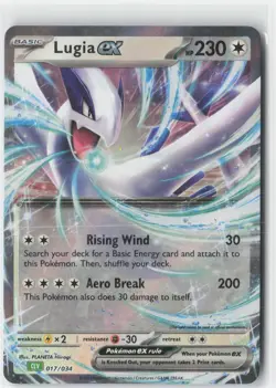Lugia ex Classic Collection Trading Card Game Classic 017/034 NM - Image 1