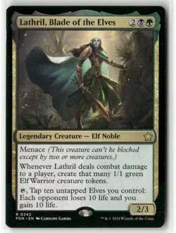 Lathril, Blade of the Elves Normal R Foundations 242 NM - Image 1