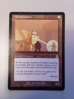 English Metalworker Urza's Destiny Magic the Gathering MtG *NO RESERVE* - Image 1