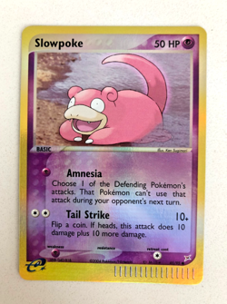 2004 Pokemon Slowpoke EX Magma Vs Aqua Reverse Holo ESeries #45 LP-NM - Image 1