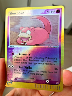 2004 Pokemon Slowpoke EX Magma Vs Aqua Reverse Holo ESeries #45 LP-NM - Image 5