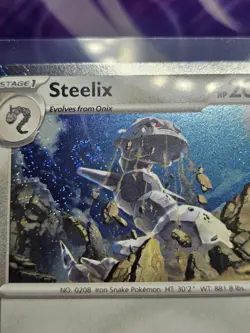 Steelix 093/132 Cosmos Holo Perfect Order Blister Promo 🌀SWIRL🌀 NM - Image 3