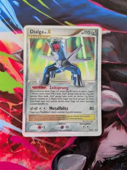 Pokemon Dialga Lv.X DP37 Promo Deutsch HP Holo Diamond & Pearl - Image 1