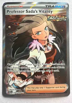 2023 Pokemon SV Paradox Rift Professor Sada's Vitality #239/182 - Image 1