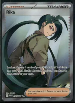 ✰ RIKA 241/182 ULTRA RARE PARADOX RIFT POKEMON ✰ NM/M - Image 2