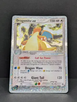 Dragonite ex 90/97 Dragon Holo Ultra Rare Pokemon TCG Nintendo e-reader MP - Image 3