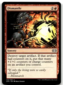 MTG Dismantle U Double Masters 123 LP - Image 1