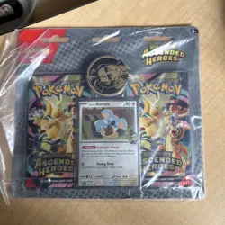 Pokemon TCG: Mega Evolution Ascended Heroes Larry’s Komala 2 Pack Blister Sealed - Image 1