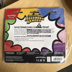 Pokemon TCG: Mega Evolution Ascended Heroes Larry’s Komala 2 Pack Blister Sealed - Image 2