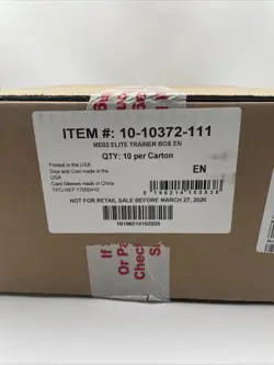 Pokemon ME03 Mega Evolution PERFECT ORDER ELITE TRAINER BOX CASE 10 NEW SEALED - Image 2