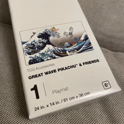 Pokemon TCG Playmat Great Wave Pikachu World Championships 2023 YOKOHAMA New - Image 2