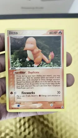 Pokemon Ditto Charmander 61/113 EX Delta Species 2005 MINT - Image 2