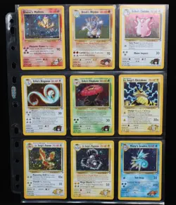 Vintage 2000 WOTC Pokemon Complete Gym Heroes 132/132 Card Set NM/M - Image 1