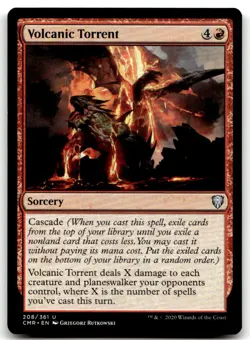 MTG Volcanic Torrent U Commander Legends 208 LP - Image 1