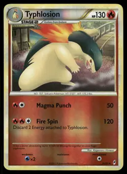 Pokemon Cards Typhlosion 35/95 Reverse Holo Call of Legends Rare NM - Image 1
