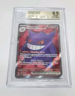 Gengar EX #193 Temporal Forces Beckett 9.5 Pokemon Card - Image 1